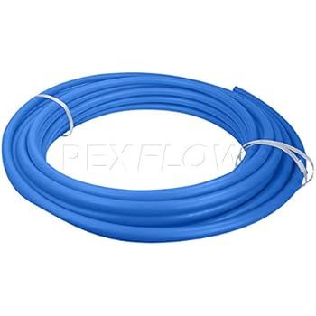 Pexflow PFW-B12100 PEX Potable Water Tubing Non-Barrier Pipe, 1/2 Inch x 100 Feet, Blue