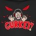 Spreadshirt FGTeeV GURKEY! Kids' Hoodie, M, Black