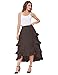 Women's Steampunk Retro Gothic Vintage Skirt Victorian Steampunk Casual S Brown