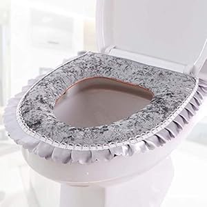 Shiwen Gouden fluwelen kant rits toiletbril rits capuchon stoel toilet cover Taobao explosie kan worden gereinigd, 2