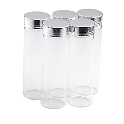 90ml Glass Bottles Aluminium Cap Transparent Clear