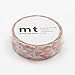 MT Patterns Washi Paper Masking Tape, 3/5