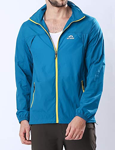 image for XGC Men's Cycling Jersey Bicycle Ultra Light Windbreaker Windproof Lig