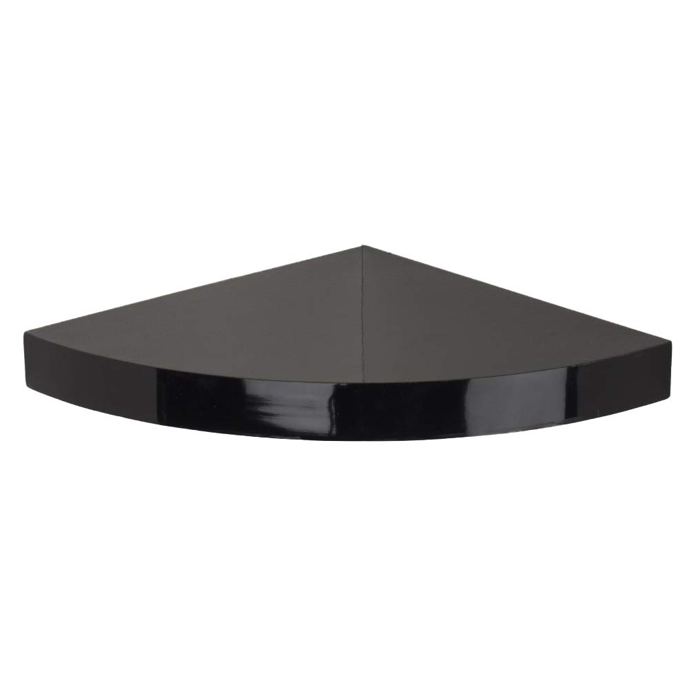 Core Products, Hudson Floating Corner Shelf Kit - Gloss Black