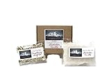 Epsom Salts Soak Blend Gift Set in Vanilla Essence - The Perfect 8oz Dead Sea Salt, Mineral Salt, Epsom Salts to Manage Pain & Relaxation with Lavender Essential Oils!