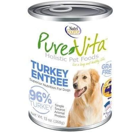 pure vita turkey cat food