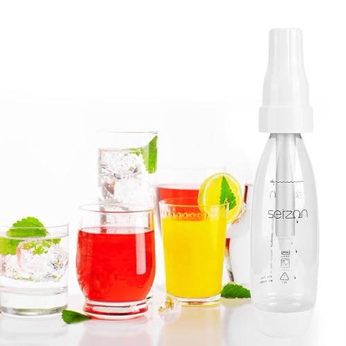 Portable Soda Maker, Sparkling Water Maker, Soda Streaming Machine, Travel Soda Maker, 1L Carbonating Bottle, Carbonated Water Machine for Home