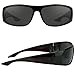 proSPORT Bifocal Sun Reader Sunglasses for Men and Women. Sporty Wraparound Full Frame with Nearly Invisible Reading Line