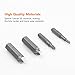 18Pcs Damaged Screw Extractor,Separated Burnishing Bits and Extractors, Magnetic Extension Bit Holder and Socket Adapter for Damaged Bolts or Screws 2-12mm, Hardness 62HRC,-Tacklife DSE01