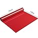 LAFANCY Heat Transfer Vinyl Rolls 12Inch x 15Feet, HTV Iron On Vinyl for Silhouette Cameo, Easy to Cut and Weed HTV Vinyl, Heat Transfer Vinyl for T-Shirts(Red)