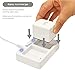 Charging Station for Arlo Rechargable Batteries (2 Ports White) - for Arlo Security Light & Arlo Pro Smart Home Cameras & Arlo Pro 2 & Arlo Go Batteries VMA4410 ALS1101 ALS1101 by Sully