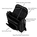 Protective Scanner Portable Carrying Case with Removable Shoulder Strap and Accessory Storage Pockets by USA Gear - Works With VuPoint , Fujitsu , Canon and more Portable Scanners