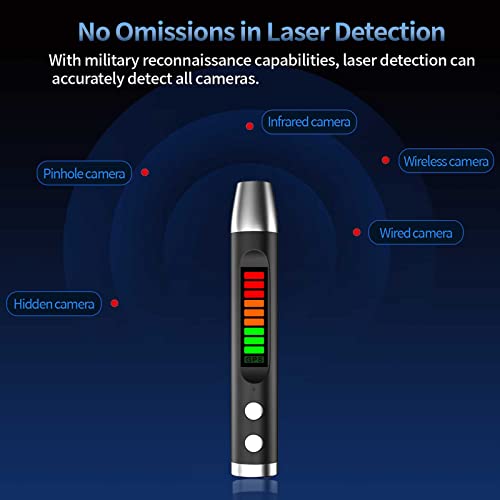 Hidden Camera Detectors, NOYAFA Infrared Bug Detector Portable Wireless