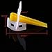 200PCS Tile Wedges Spacers Kit, WHOSEE Flooring Tile Leveling System, Tiling for Uneven Floor, Walls 100PCS Lippage Clips + 100PCS Wedges