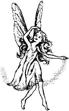 Art Stamps 47 x 31 mm Fairy Stamp