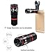 Apexel 10X Optical Zoom Telescope Lens Clip On Cell Phone Camera Lens for iPhone 6/7/6s Plus/SE, Samsung S7/S6/Edge, LG, Moto, HTC, Sony and more