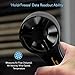 Pyle Digital Wind Speed Anemometer Handheld - Portable Air Flow Meter CFM Thermometer Measurement Gauge Tool Kit w/ LCD, Backlight for Kite Flying, Surfing, Fishing, Sailing, Weather Station - PMA92