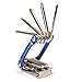 Agile-Shop Portable Bicycle Repair Multitool Kit with Chain Breaker/ Hex Keys/Flat Head/Philips Screwdriver/Torx T-25 All in One Multifunction Bike Tools