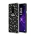 kate spade new york Protective Hardshell Case for Samsung Galaxy S9+ - Multi Scatter Dot Gold / Clear with Stones