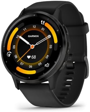 Venu 3, Smartwatch con GPS, Negro