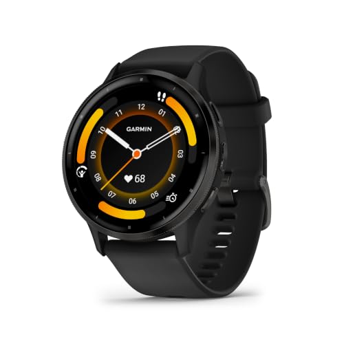 Venu 3, Smartwatch con GPS, Negro