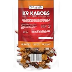 Pur Luv Dog Treats, K9 Kabobs Made with Real