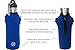 Bottle Guardian Stainless Steel Bottle Insulator - temperature tested; exclusive BottleFit spacers; BPA free - set includes steel bottle, zipper sleeve, 3 spacers, and bottle opener