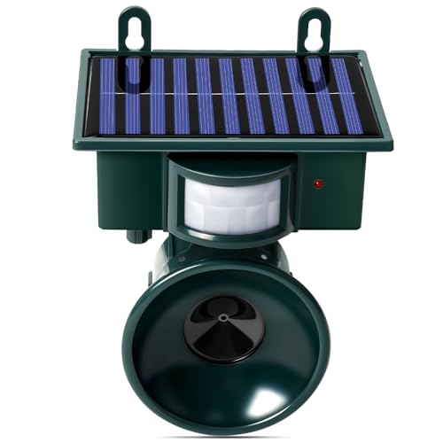 Repelente Ultrassônico Solar, Espanta Pombo e Insetos, Funcionamento por Energia Solar