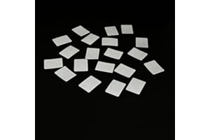 URIMPAVIDO 20PCS RC Plane Hinge Folding Leaf Paper Hinges Model Aileron Tail Wing Connector for RC Airplane Aircraft Helicopter DIY Model Plane Fix Wing Parts (20x15mm Shape1)