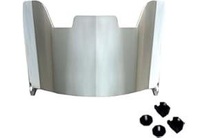 Fenduoer Football Visor,Eye-Shield Visor for Helmet, Scratch Resistant, UV Block, Anti-Fog for Adult&Youth Football Helmet with Clips