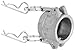 Dixon Valve & Coupling G300-DC-AL Aluminum A380 Global Type DC Cam and Groove Hose Fitting, Dust Cap, 3
