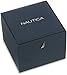 Nautica Men's N15564G BFD 100 Multifunction Stainless Steel Black Dial Watch