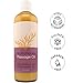 Lavender Massage Oil for Massage Therapy - Aromatherapy Full Body Massage Oil for Men and Women with Coconut Oil Lavender Oil and Sweet Almond Essential Oil - Therapeutic Grade Non GMO and Vegan
