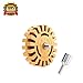 Nice2MiTu Decal Removal Eraser Wheel Tool Kit - 4 inch Rubber Power Drill Attachment for Removing Pinstripes, Stickers, Adhesive Vinyl Decals from Cars, Rvs, Boats and More (1 Pack)