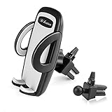 BE Universal Smartphones Car Air Vent Mount Holder Cradle Compatible with iPhone 7 7 Plus SE 6s 6 Plus 6 5s 5 4s 4 Samsung Galaxy S6 S5 S4 LG Nexus Sony Nokia and More (Black)