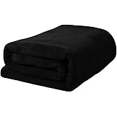 MYLSMPLE Luxury Microfiber Extra Large Bath Towel Beach Bath Sheet Fast Drying Towel Soft Absorbent Hotel Towel(36 Inch X 72 Inch, Black)