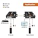 J-Tech Digital HDBaseT 4K@60HZ HDMI Extender 4K@60HZ 4:2:0, Single Cable CAT6 up to 230ft @1080P/131ft@4K, Support HDCP2.2, Deep Color, Dual IR, DTS/Dolby Digital Pass Through, CEC, RS232