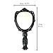 Inpouch Decorative Vintage Style Antique Style Mirror Make up Handheld Portable Black