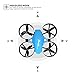 Potensic A20W Mini Drone for Kids with Camera, RC Portable Quadcopter 2.4G 6 Axis - Altitude Hold, Headless, Remote Control, Route Setting, Real Time FPV, Speed Mode and More - Azure