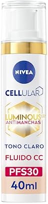 Cellular Luminous630 CC Anti-Flecken-Fluid, SPF30, 3-in-1, CC Cream, dreifache Wirkung, deckt und reduziert Flecken, farbiger Sonnenschutz, alle Hauttypen, helle Farbe, 40 ml