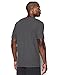 Under Armour Men's Charged Cotton V-Neck, Carbon Heather/Black, Medium