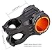 Alomejor 35mm Handlebar Stem High Strength Bike Stem Mountain Bike Handlebar Stem Riser for Road Mountain Bicycle (Black)thumb 1