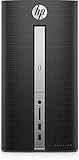 HP Pavilion 570-033w Desktop PC - Intel Core i7-7700, 3.6GHz, 16GB Ram, 2TB Hard Drive, Windows 10 with Keyboard and Mouse included (Black/Silver)