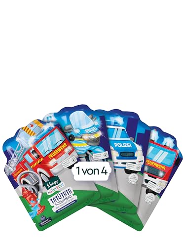 Kneipp Naturkind Bubble Bath Tatütata, Bath Additive with Nourishing Jojoba Oil and Natural Blueberry Extract for Magic Bath Fun, Fruity Blueberry Fragrance and Blue Water, from 3 Years, 40 ml