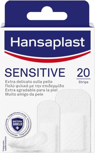 Hansaplast Sensitive Apositos - 5 Paquetes de 20 Unidades