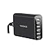 Tiergrade Desktop Charger, 6 Port USB Wall Charger 60W 12A Charging Station Desktop Chargers for iPhone, iPad, Samsung, Nexus, HTC, Sony