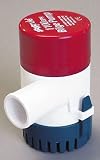Rule 27D 1100 GPH Marine Bilge Pump, Non-Automatic, Submersible, 12 Volt