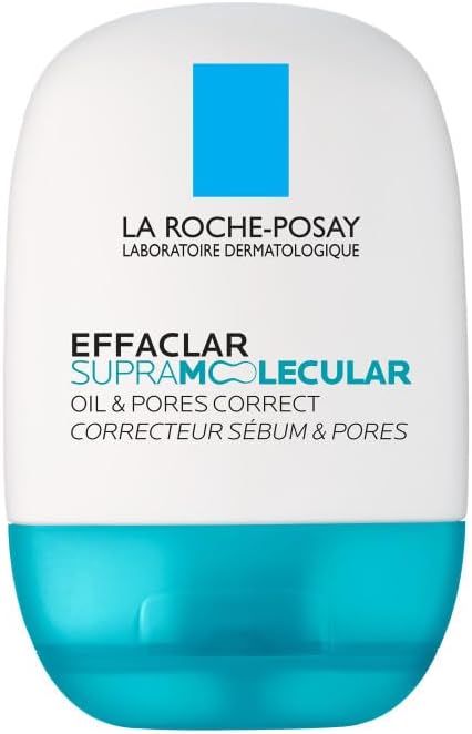 Effaclar Supramolecular, gel matificante, sebo e corretor de poros 40 ml com ciência molecular avançada [ácido salicílico + niacinamida].