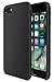 iPhone 7 Case, iPhone 8 Silicone Case, TOTU Liquid Silicone Gel Rubber Shockproof Case with Soft Microfiber Cloth Lining Cushion Compatible with iPhone 7 / iPhone 8, Black