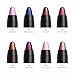 Metallic Lipstick Sets,Molie Matte Lip Crayon Nude Lip Long Lasting Non-Fading 8 Color